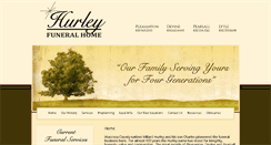 Desktop Screenshot of hurleyfuneralhome.com