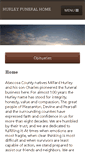 Mobile Screenshot of hurleyfuneralhome.com